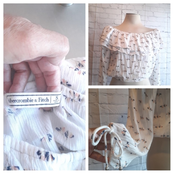 ABERCROMBIE AND FITCH LONG SLEEVE TOP - Picture 2 of 12